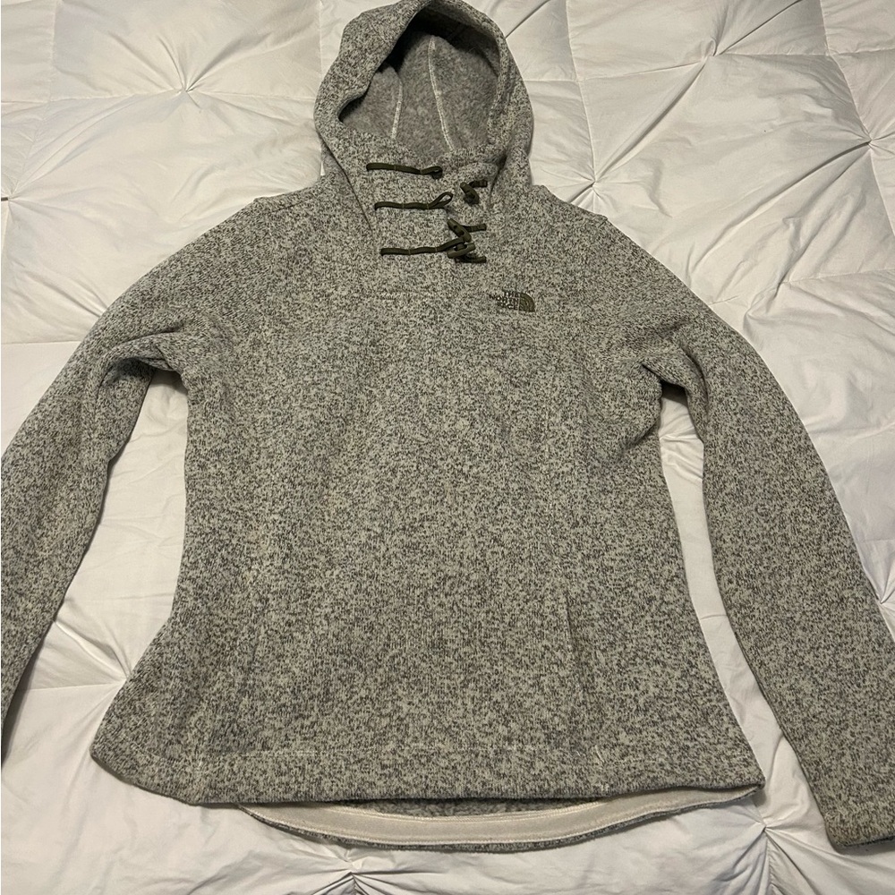 The North Face Women's Heathered Gray Hoodie